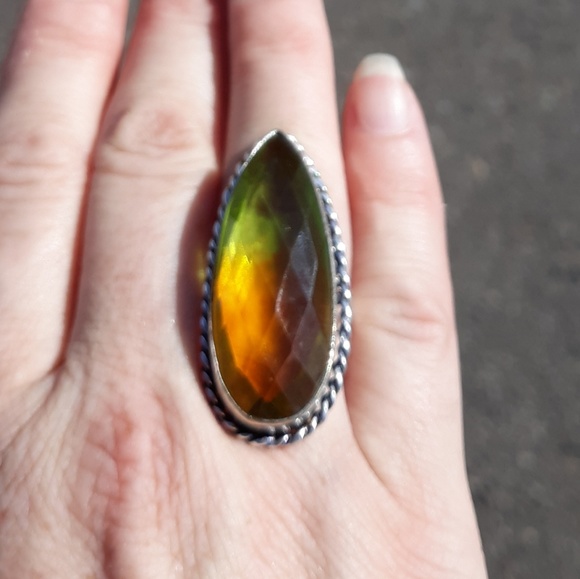 New Ametrine 925 Silver Ring. - Picture 4 of 7